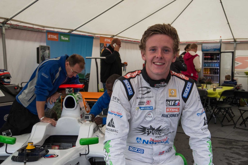 18 år gamle Dennis Olsen kan bli den første nordmann i Formel 1