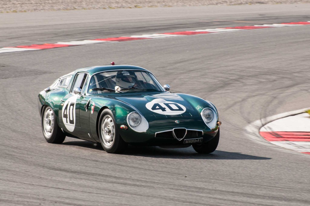 Denne Alfa Romeo TZ deltok på Le Mans i 1964. Befinner seg nå i Sverige 